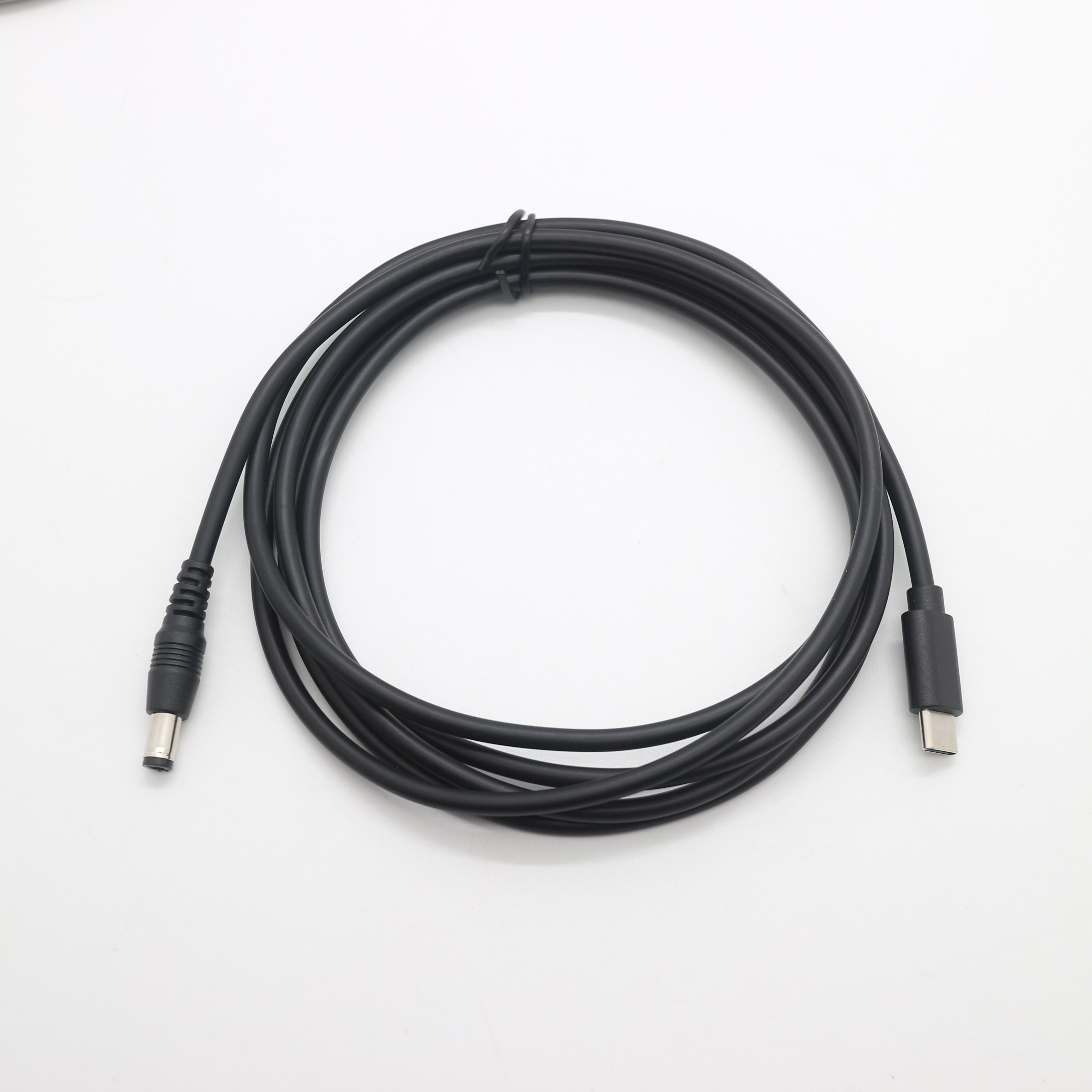 TYPE-CM Male to DC5521 Male or Female Straight Elbow Fast Charging Cable