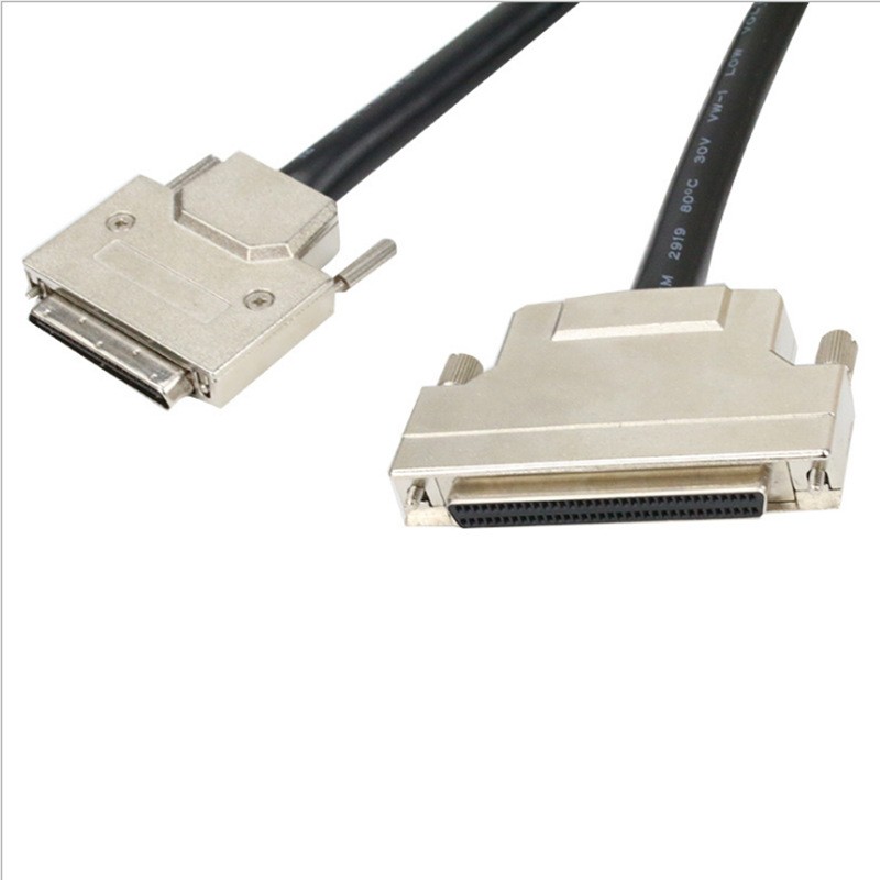 SCSI line HPDB68 to VHDCI68 industrial high flexible custom line large pin